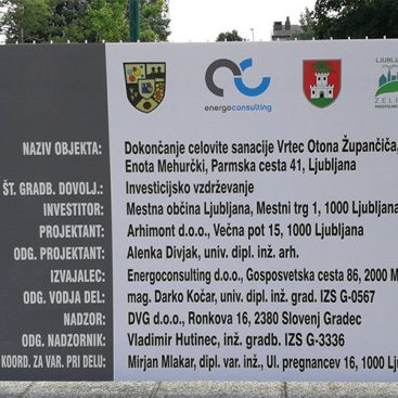 Reconstruction of the energetic system